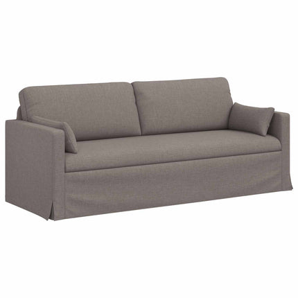 Sofa Gråbrun 198 x 78 x 80 cm Stof