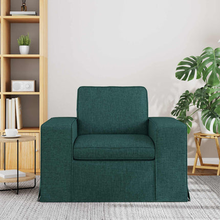 Sofa Mørkegrøn 103 x 80 x 82 cm Stof