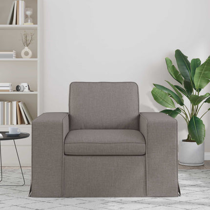 Sofa Gråbrun 103 x 80 x 82 cm Stof