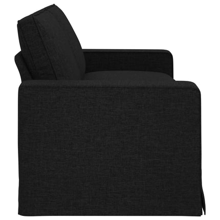 Sofa Sort 222 x 80 x 82 cm Stof