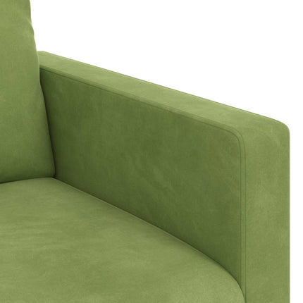 Sofa Lys grøn 78 x 78 x 80 cm Fløjl