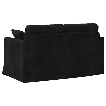 Sofa Sort 138 x 78 x 80 cm Fløjl