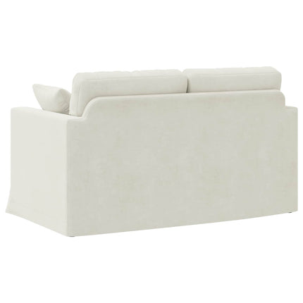 Sofa Creme 138 x 78 x 80 cm Fløjl