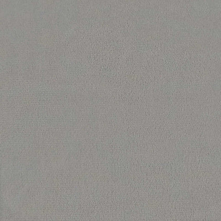 Sofa Lysegrå 198 x 134 x 80 cm Fløjl