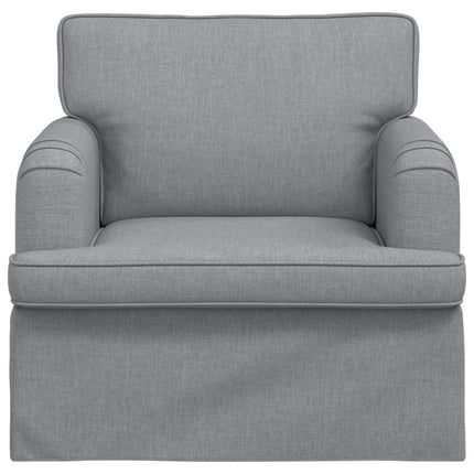 Sofa Lysegrå 84 x 80 x 85 cm Stof