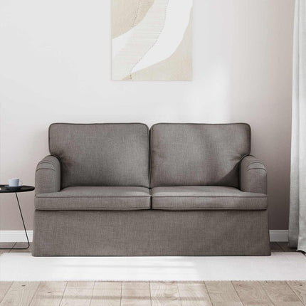 Sofa Gråbrun 144 x 80 x 85 cm Stof