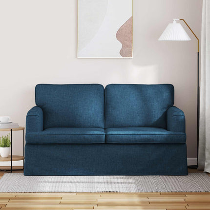 Sofa Blå 144 x 80 x 85 cm Stof
