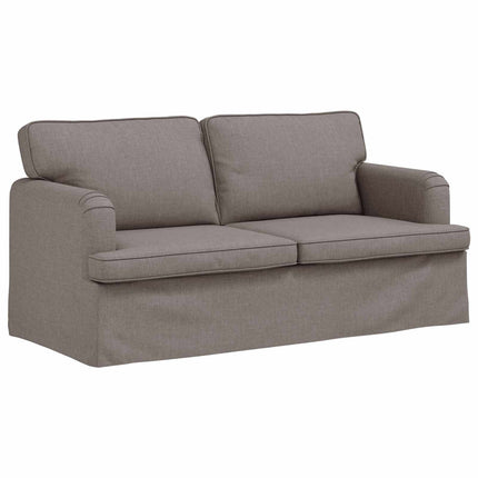 Sofa Gråbrun 162 x 80 x 85 cm Stof