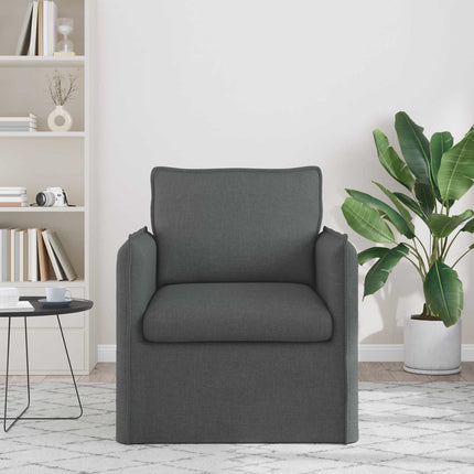 Sofa Mørkegrå 75 x 82 x 85 cm Stof