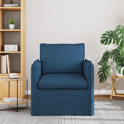 Sofa Blå 75 x 82 x 85 cm Stof
