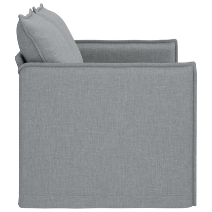 Sofa Lysegrå 136 x 82 x 85 cm Stof