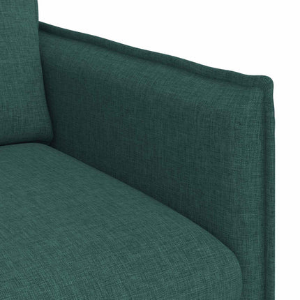 Sofa Mørkegrøn 136 x 82 x 85 cm Stof