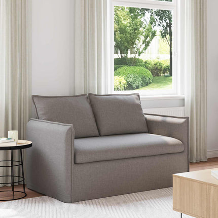 Sofa Gråbrun 136 x 82 x 85 cm Stof