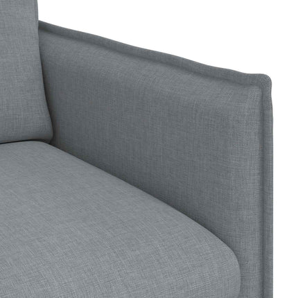 Sofa Lysegrå 156 x 82 x 85 cm Stof