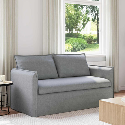 Sofa Lysegrå 156 x 82 x 85 cm Stof