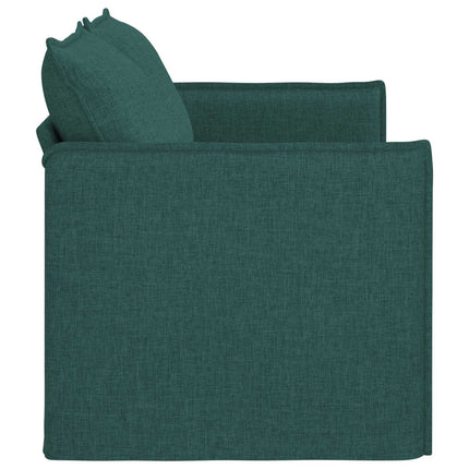 Sofa Mørkegrøn 156 x 82 x 85 cm Stof