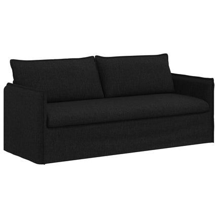 Sofa Sort 196 x 82 x 85 cm Stof