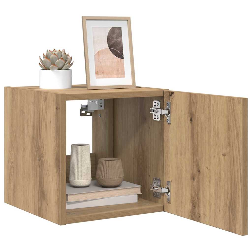 TV vægskab Artisan eg 30,5 x 35 x 30 cm Konstrueret træ