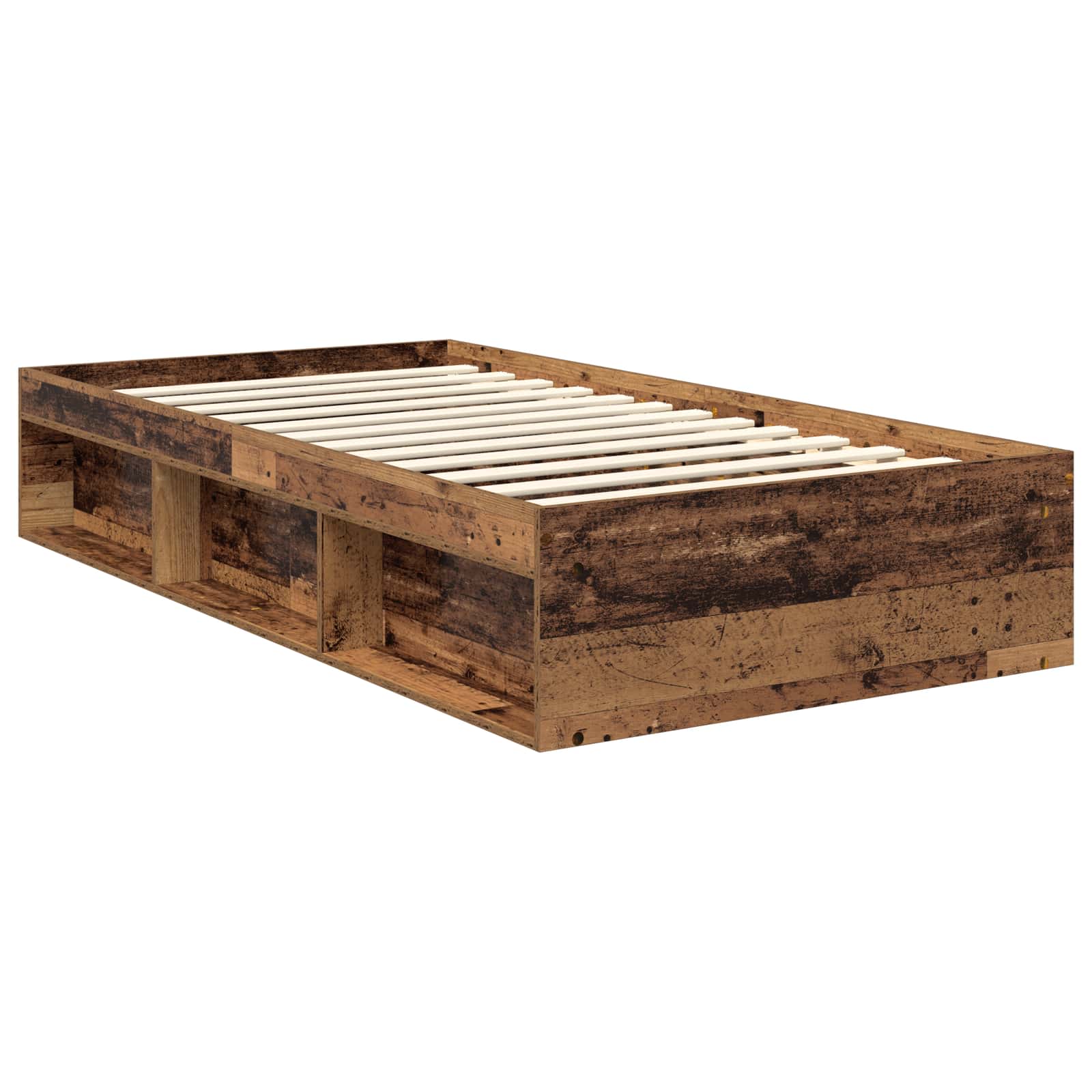 Sengestel Gammelt træ 100 x 200 cm Konstrueret træ