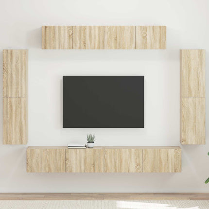 TV-skab 8 pcs Sonoma eg