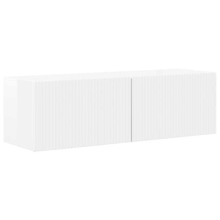 TV-skab 8 pcs Høj gloss hvid