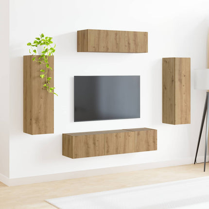 TV-skab 5 stk. Artisan Egetræ