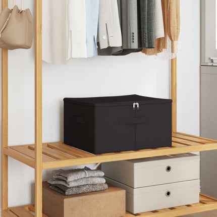 Opbevaringskasse 24 pcs Antracit 43 x 34 x 23 cm