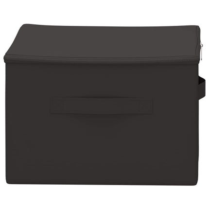 Opbevaringskasse 24 pcs Antracit 50 x 30 x 25 cm