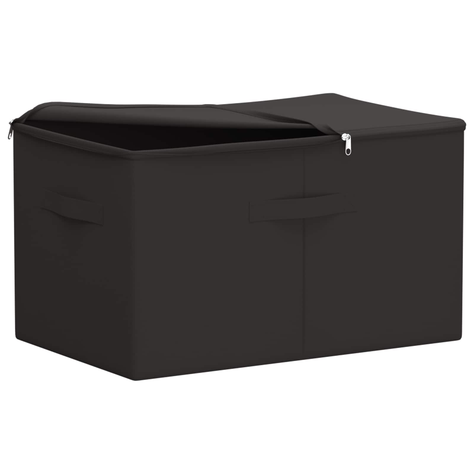 Opbevaringskasse 6 pcs Antracit 60 x 43 x 35 cm Ikke-vævet stof