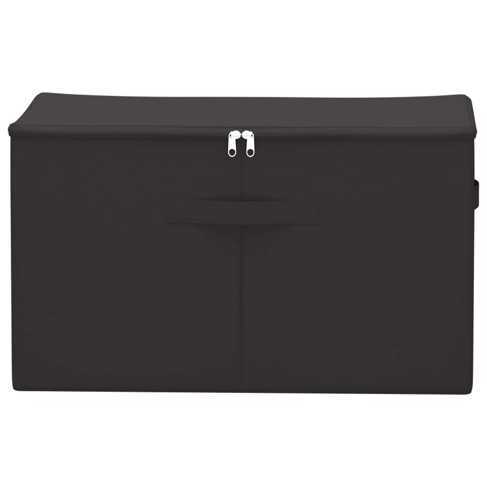 Opbevaringskasse 6 pcs Antracit 60 x 43 x 35 cm Ikke-vævet stof