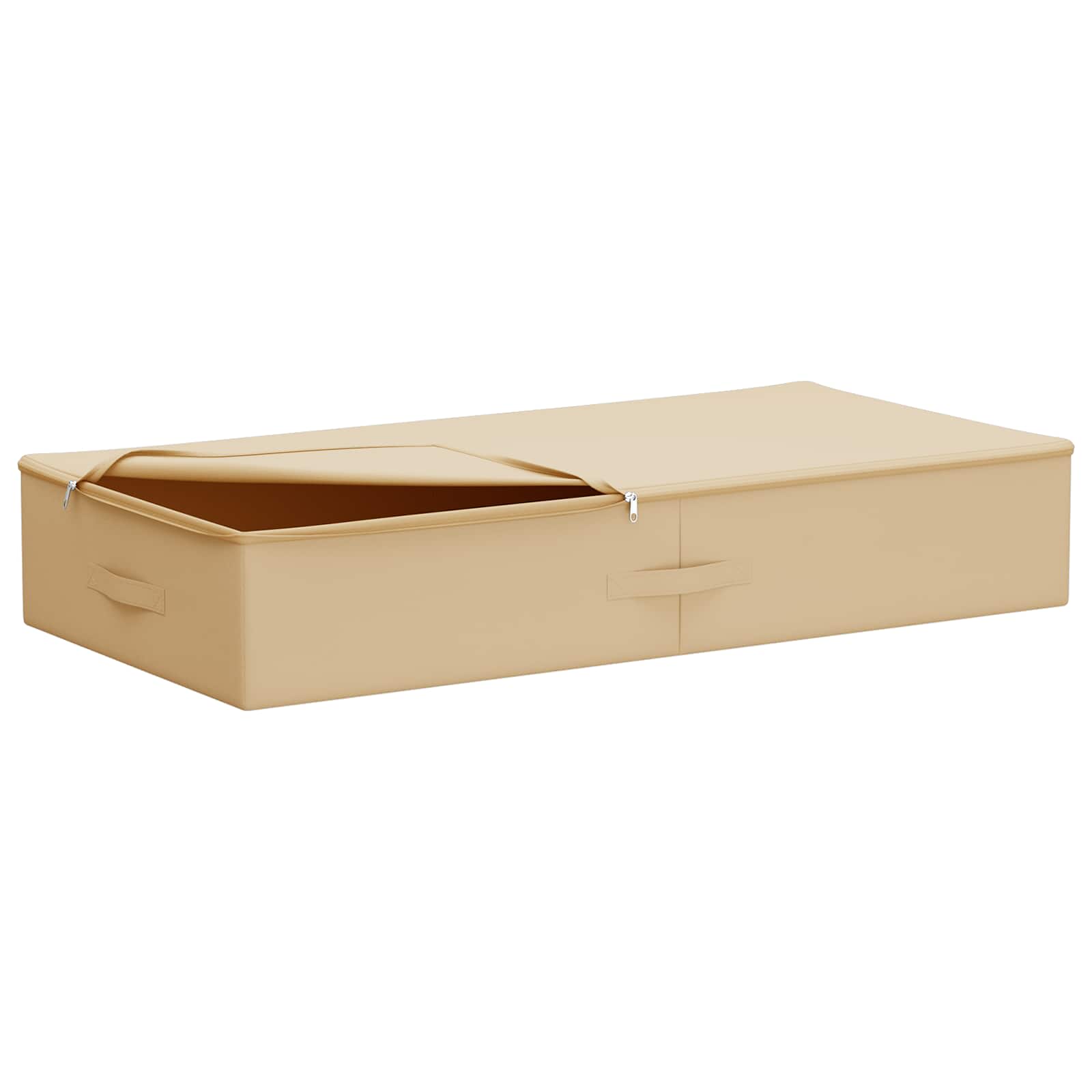 Opbevaringskasse 24 pcs Cremefarvet 100 x 50 x 18 cm