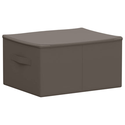 Opbevaringskasse Ikke-vævet stof 43 x 34 x 23 cm 33,6 L Grå