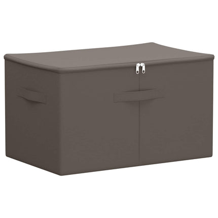 Opbevaringskasse Ikke-vævet stof 60 x 43 x 35 cm 90,3 L Grå