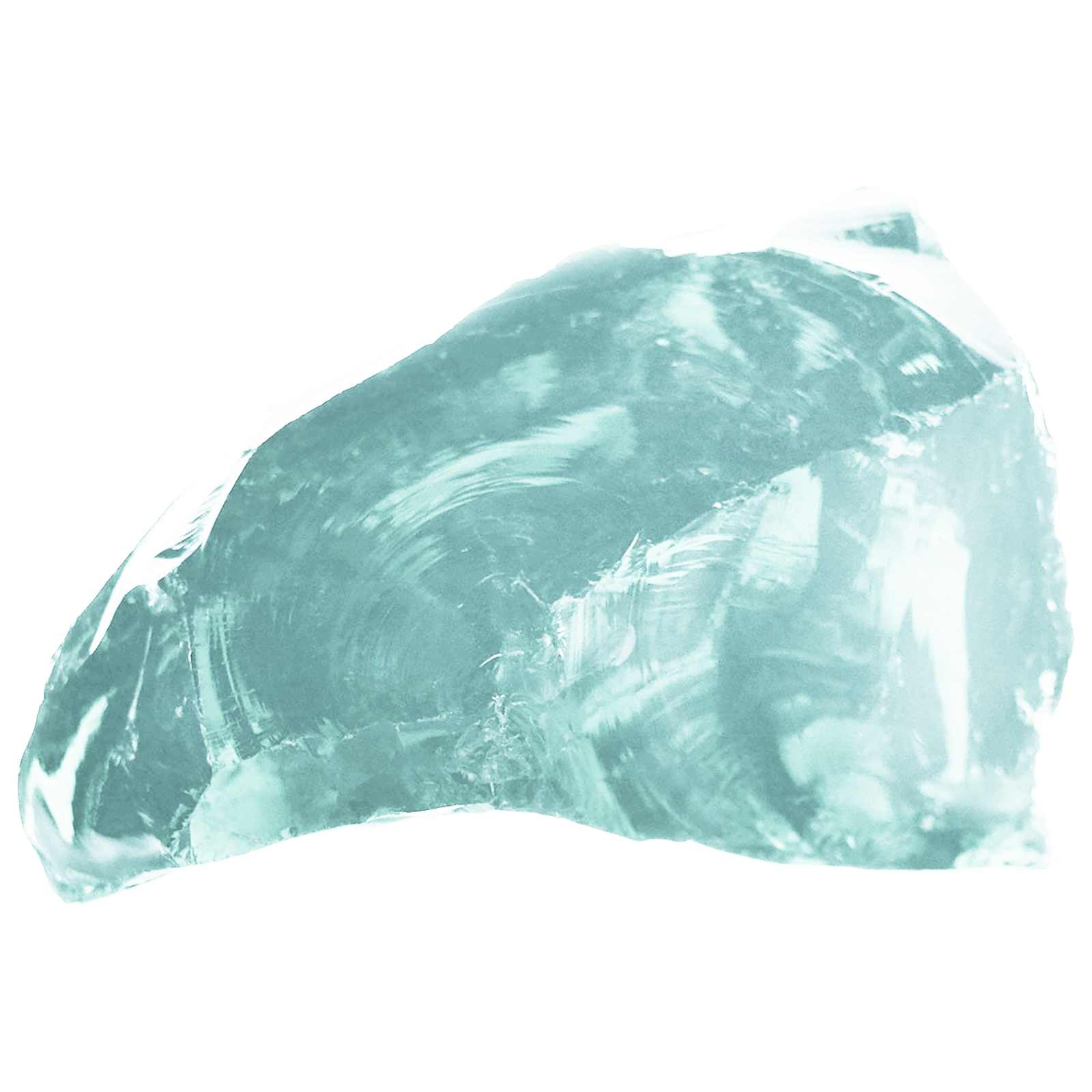 Have Sten Turkis 12 cm Glas
