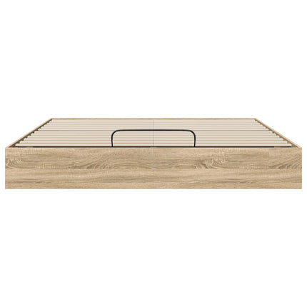 Ottoman Sengestel Sonoma eg 203 x 180 x 25 cm Konstrueret træ