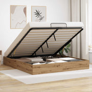 Ottoman Sengestel Artisan eg 203 x 180 x 25 cm Konstrueret træ