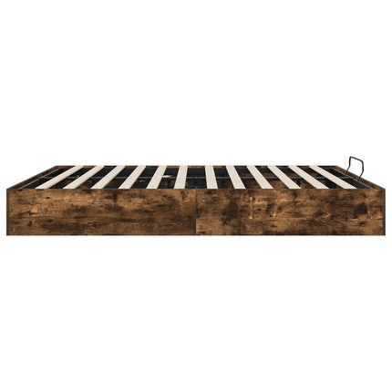 Ottoman Sengestel Røget eg 160 x 200 cm Konstrueret træ