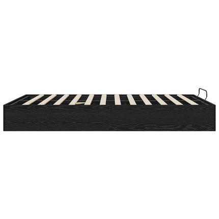 Ottoman Sengestel Sort eg 120 x 200 cm Konstrueret træ