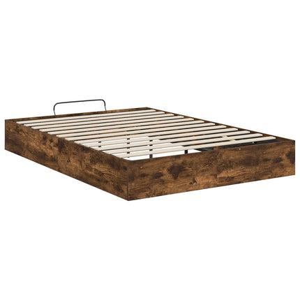 Ottoman Sengestel Røget Eg 203 x 120 x 25 cm Konstrueret træ