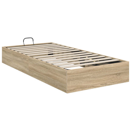 Ottoman Sengestel Sonoma-eg 90 x 200 cm Konstrueret træ