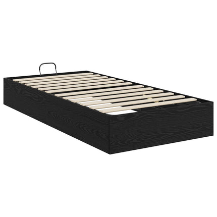 Ottoman Sengestel Sort eg 80,5 x 200 cm Konstrueret træ
