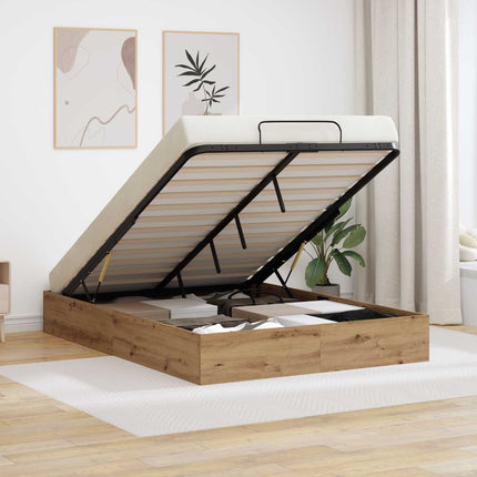 Ottoman Sengestel Artisan Eg 140 x 200 cm Konstrueret træ