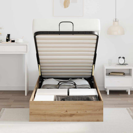 Ottoman Sengestel Artisan Eg 90 x 190 cm Konstrueret træ