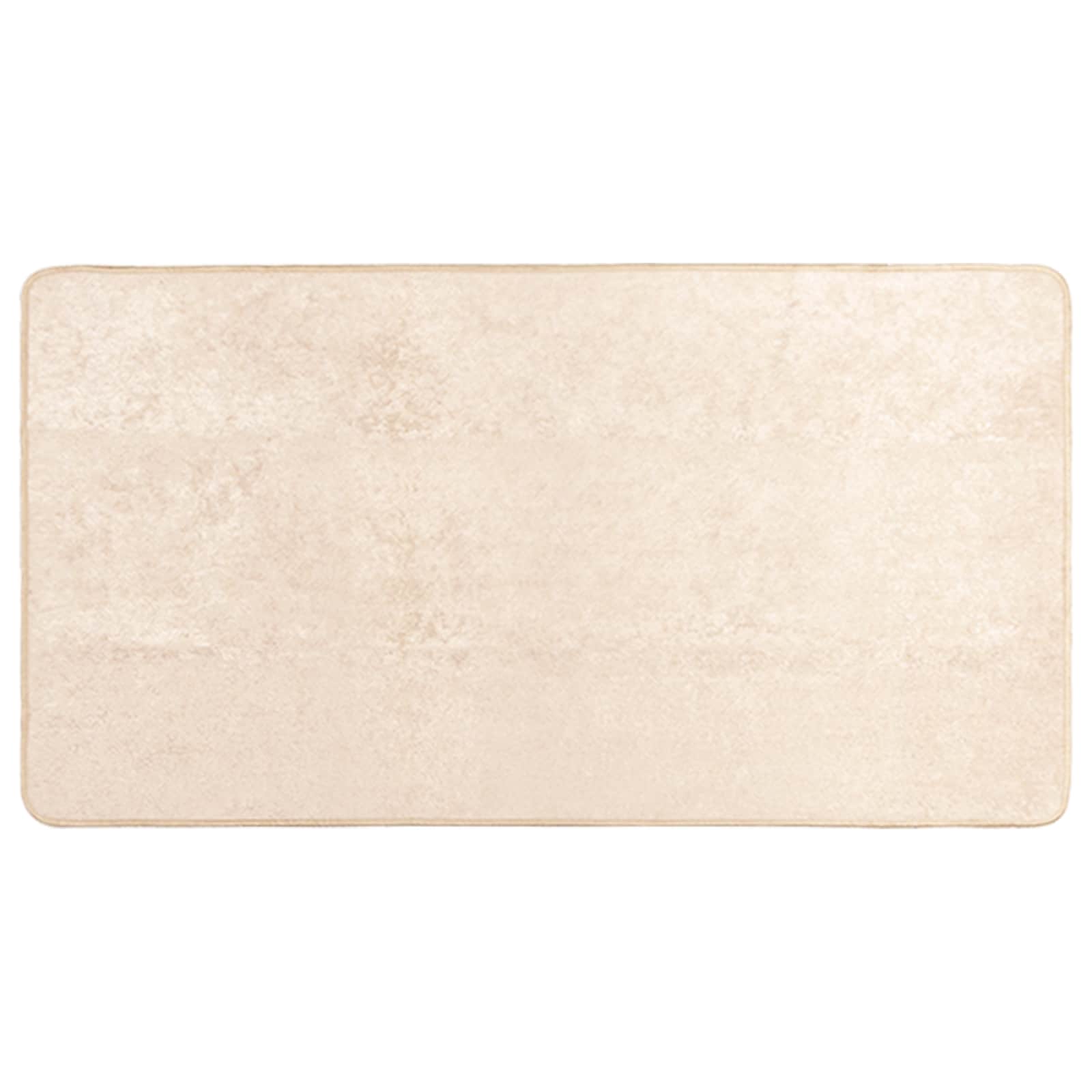 Tæppe Runner MARSA Creme 80 x 200 cm Polyester og PVC