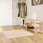 Tæppe Runner MARSA Creme 100 x 100 cm Polyester og PVC