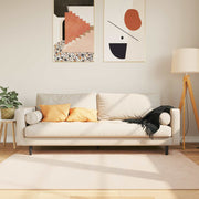Tæppe Runner MARSA Creme 120 x 170 cm Polyester og PVC
