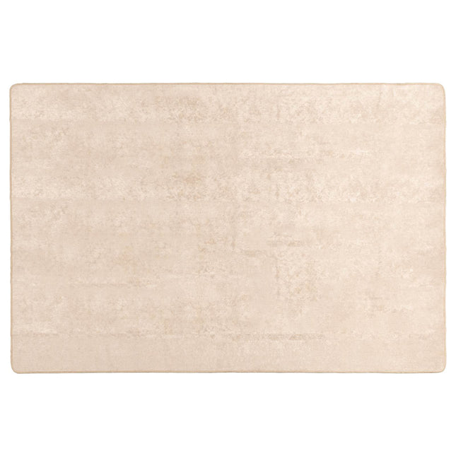 Tæppe Runner MARSA Creme 120 x 170 cm Polyester og PVC
