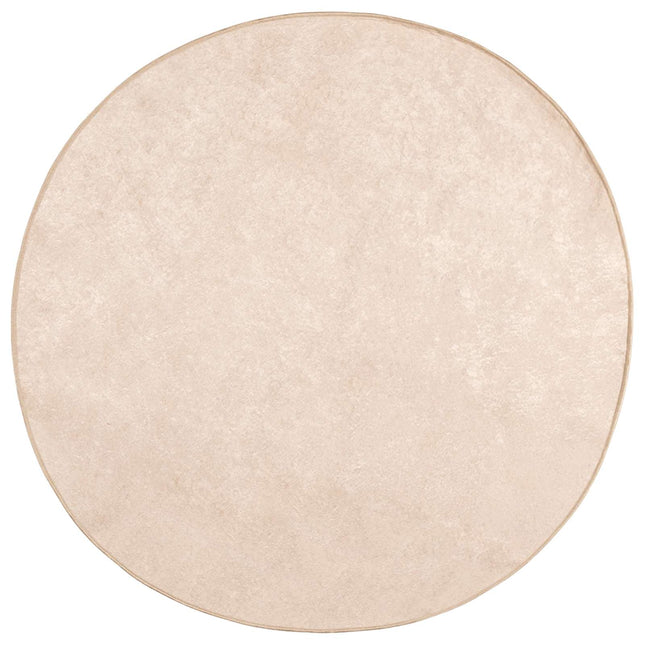 Tæppe Runner MARSA Creme 120 x 120 cm Polyester og PVC