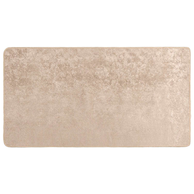 Tæppe Runner MARSA Beige 80 x 150 cm Polyester og PVC