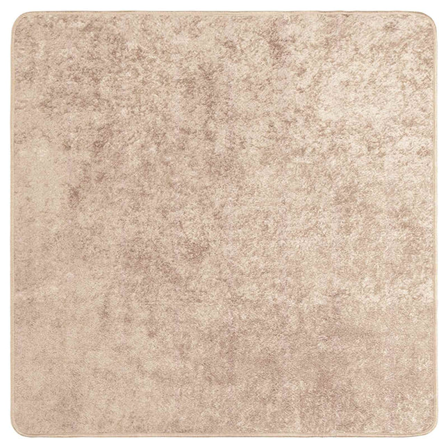 Tæppe Runner MARSA Beige 100 x 100 cm Polyester og PVC